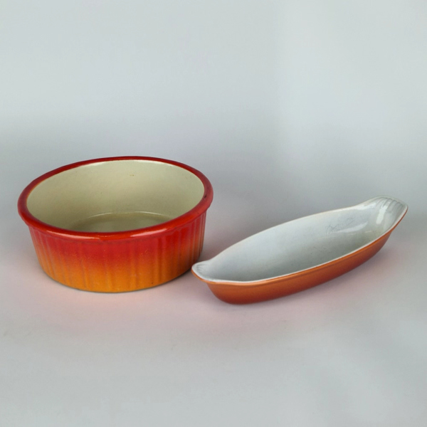 Puddingform och liten ugnsform
