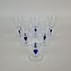 Snapsglas, Orrefors "Intermezzo", 6 st