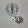 Kockums emalj, kaffekanna (perkolator-prototyp) och kastrull
