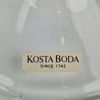 Ljusstakar, glas, Kosta Boda, 2 st