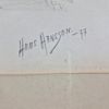 Hans Hansson, teckning