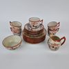 Kaffeservis, asiatisk, 18 delar