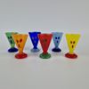Handblåsta glas, 6 st