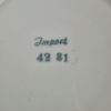 Moccakoppar och fat, 1950-tal