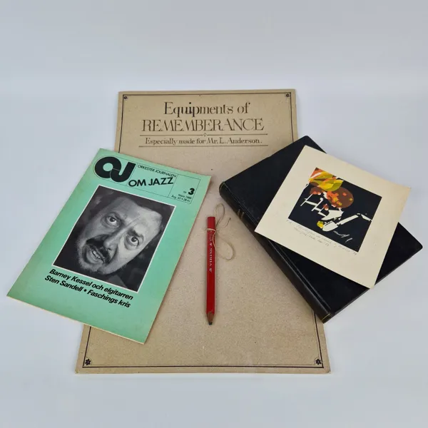 Inspelningar och annat, tillhört Leif "Smoke Rings" Anderson