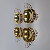 Punschkoppar, 8 st, silver
