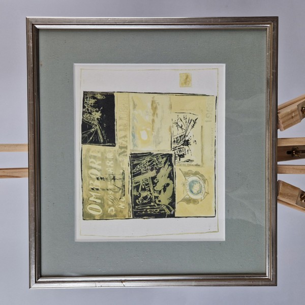 Offsettryck, 3 st, bl.a. Gösta Werner