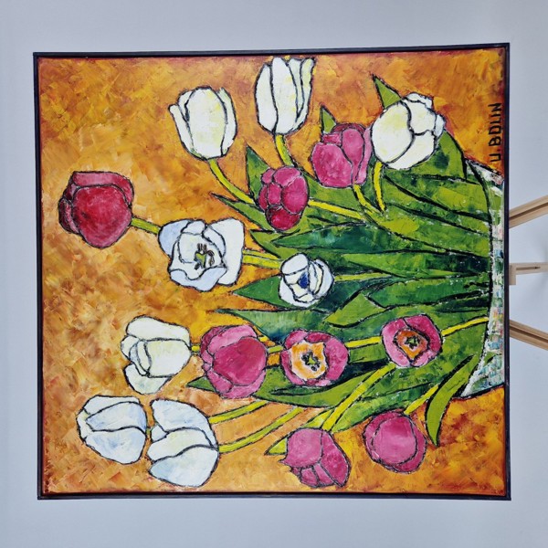 Ulla Bolin, olja på duk