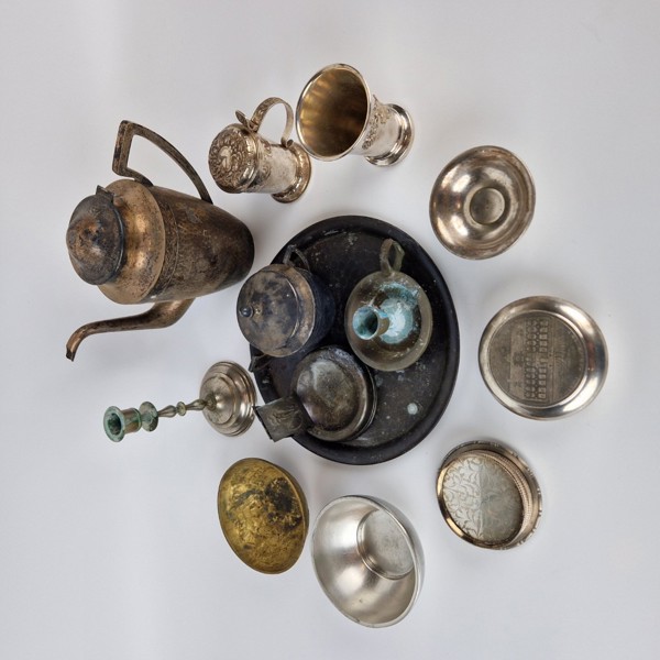 Diverse metallföremål