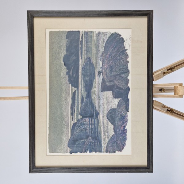 Roland Svensson, färglitografi