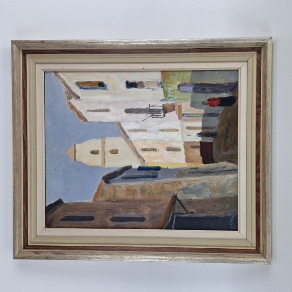 Oljemålningar, 2 st