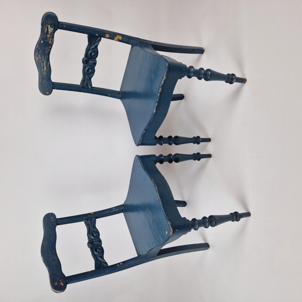 Stolar, ett par, allmoge